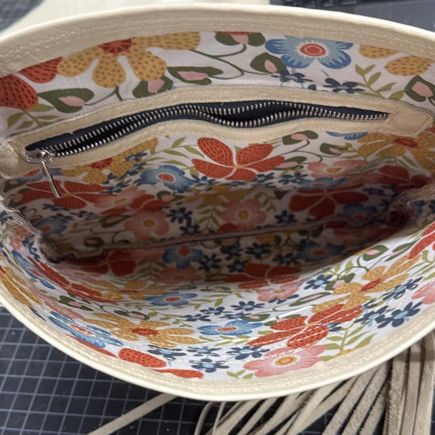 Gypsy Spring Floral with Fringe