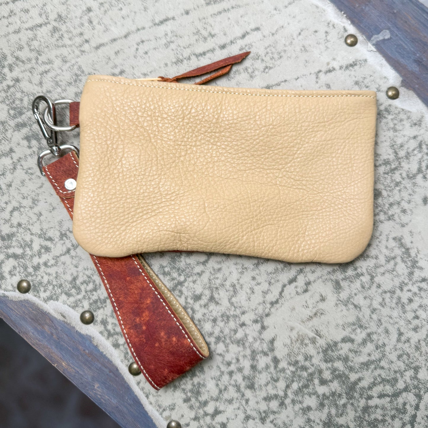 Wristlet/Small Bag Organizer with Cowgirl Boots