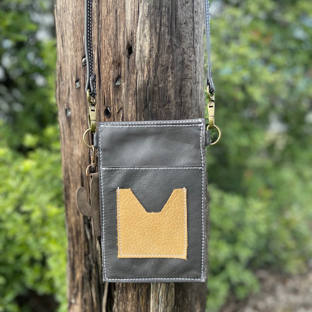 One of a Kind Mini Cactus Cross Body Bag/Cell Phone Purse