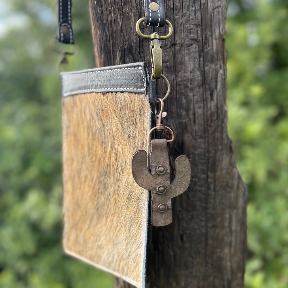 One of a Kind Mini Cactus Cross Body Bag/Cell Phone Purse