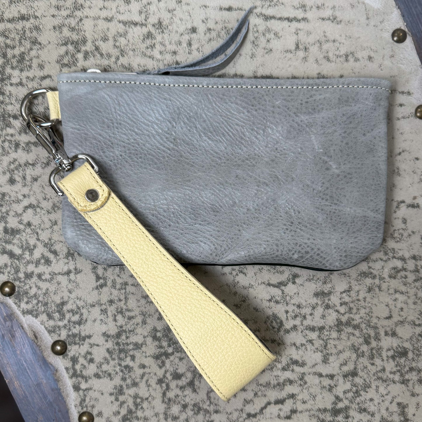 Wristlet/Small Bag Organizer with Whimsical Chickens