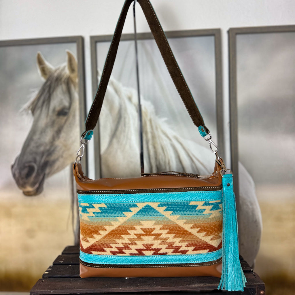 The Sage Shoulder Bag with Pagosa Springs Wool