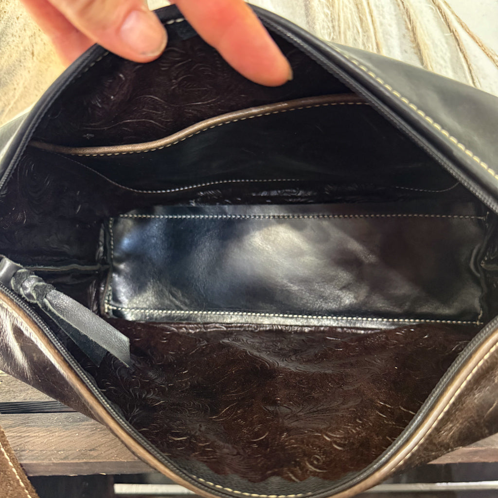 The Sage Shoulder Purse Desert Theme